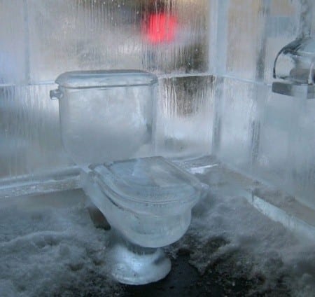 Iced Toilet