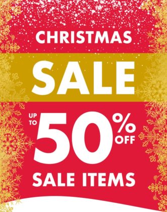 The Big Christmas Sale @ The Bathrooms & More Store BAM Store Xmas Sale Banner