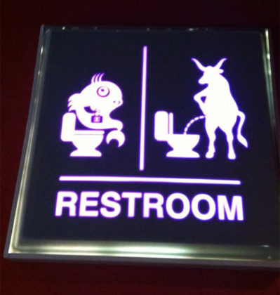 Star Toilet Signs Toilet Starsigns