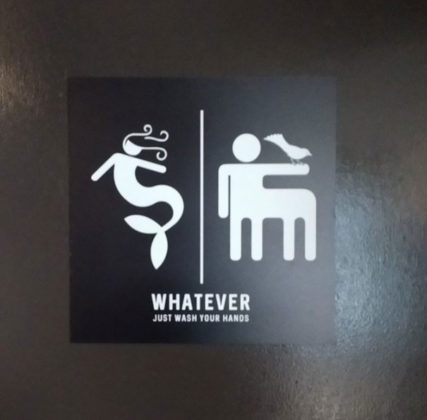 Funny Wash Your Hands Toilet Sign Funny Toilet Sign for Washing Hands