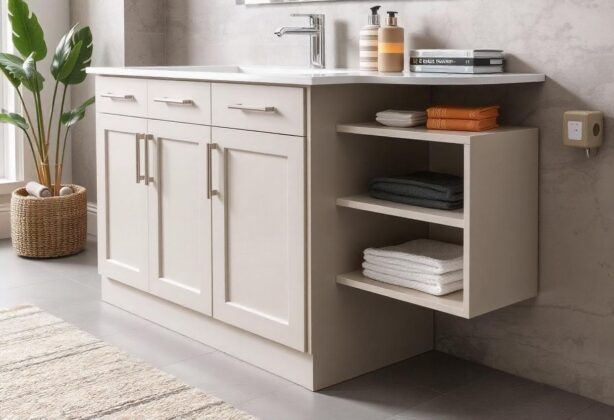 MDF vanity unit